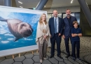 Our Living Sea exhibition attended by Hazar Imam Shah Rahim